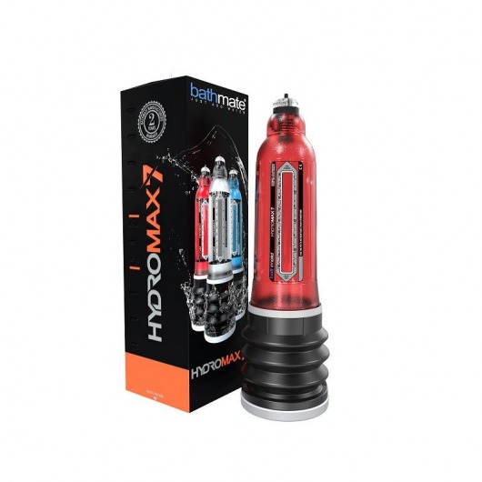 Красная гидропомпа HydroMAX7 - Bathmate - в Пензе купить с доставкой