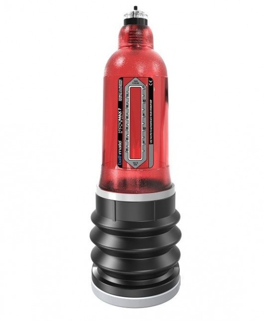 Красная гидропомпа HydroMAX7 Wide Boy - Bathmate - в Пензе купить с доставкой