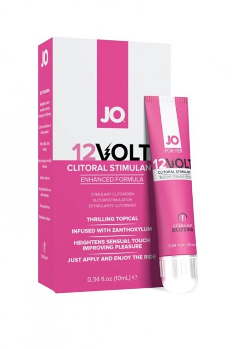 Возбуждающая сыворотка мощного действия JO Volt 12V - 10 мл. - System JO - купить с доставкой в Пензе
