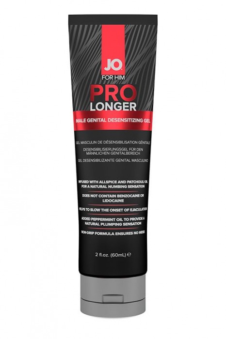 Гель-пролонгатор умеренного действия для мужчин JO Prolonger Gel – 60 мл. - System JO - купить с доставкой в Пензе