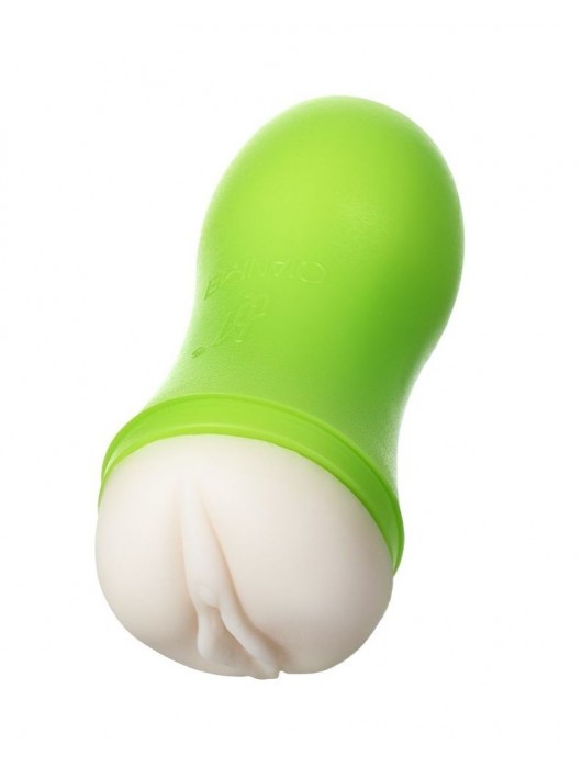 Мастурбатор-вагина A-Toys в зеленой колбе - A-toys - в Пензе купить с доставкой
