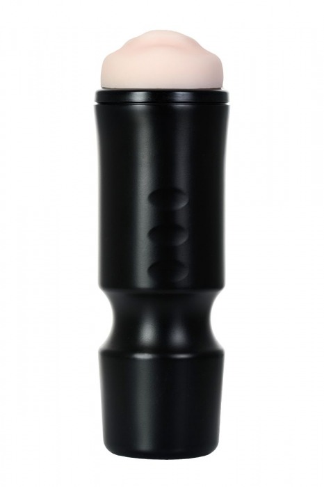 Мастурбатор-ротик A-Toys в черной колбе - A-toys - в Пензе купить с доставкой