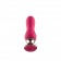 Розовый мини-вибратор Mini Vibrator с пультом ДУ - 12,5 см. - I-MOON