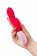 Красный вибратор с клиторальным отростком Petunia - 19 см. - ToyFa купить в Пензе с доставкой в Orgasmix.ru Красный вибратор с клиторальным отростком Petunia - 19 см. - ToyFa