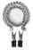 Прищепки для сосков Block Busters Nipple Clamps с цепью - Blush Novelties в Пензе Прищепки для сосков Block Busters Nipple Clamps с цепью - Blush Novelties