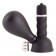 Черный вибратор с грушей на сосок - ToyFa в Пензе Черный вибратор с грушей на сосок - ToyFa